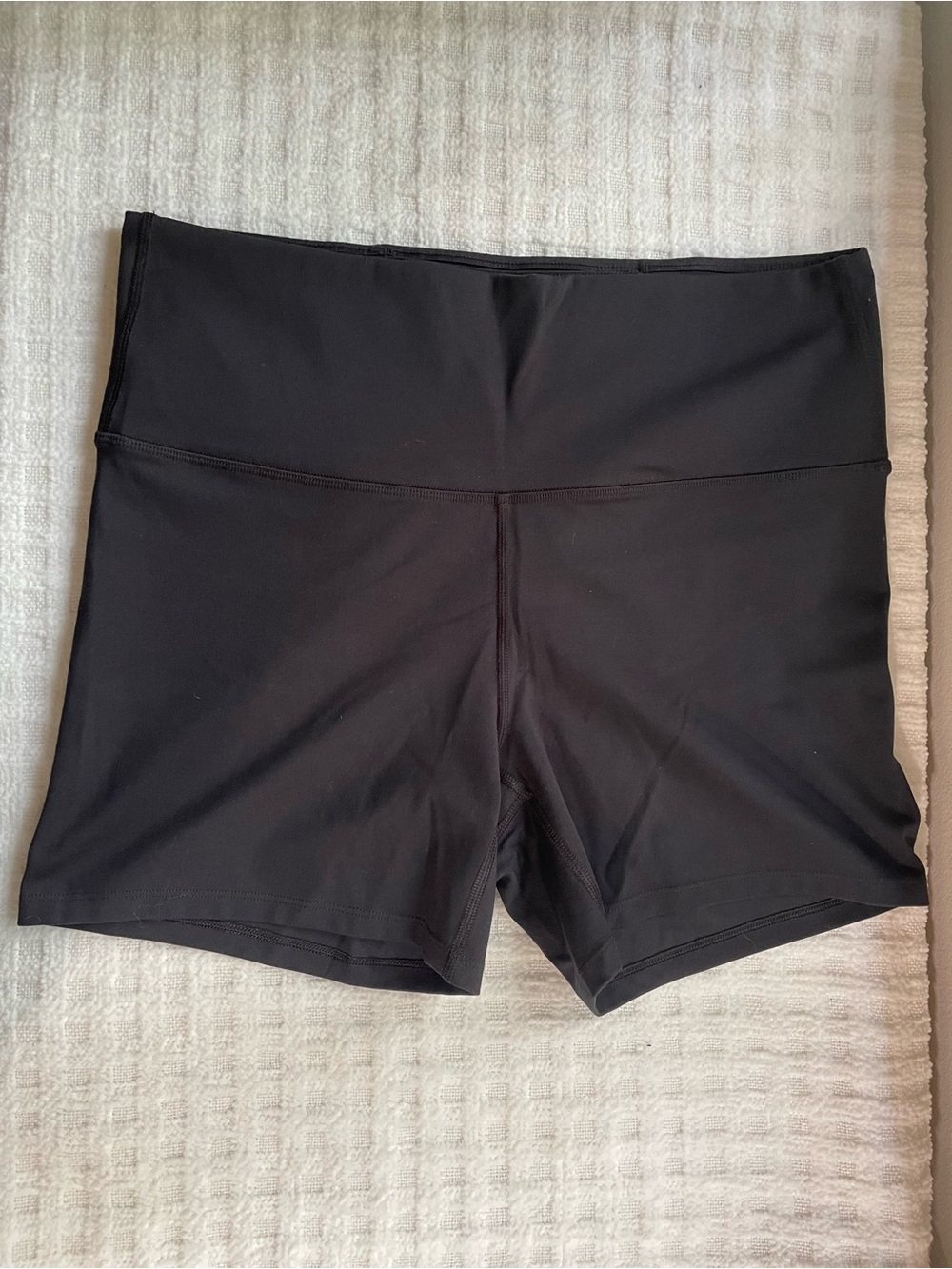 all in motion Black High-Rise Bike Shorts